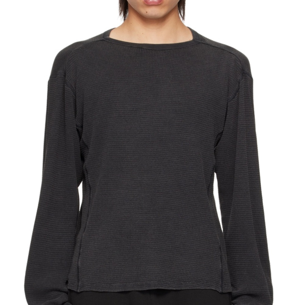 Entire Studios washed black top